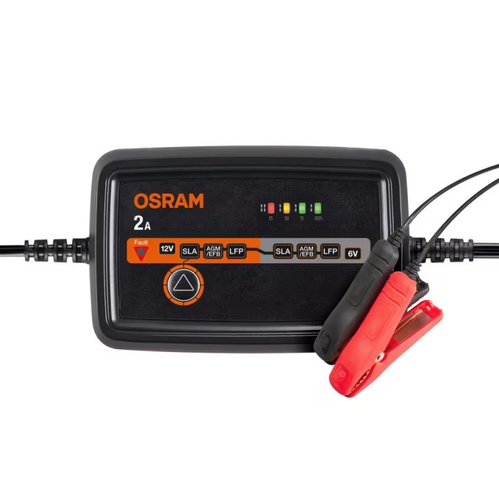 OSRAM BATTERYcharge 1002 – inteligentny prostownik 6/12 V, 2 A, IP65 - ujęcie 7