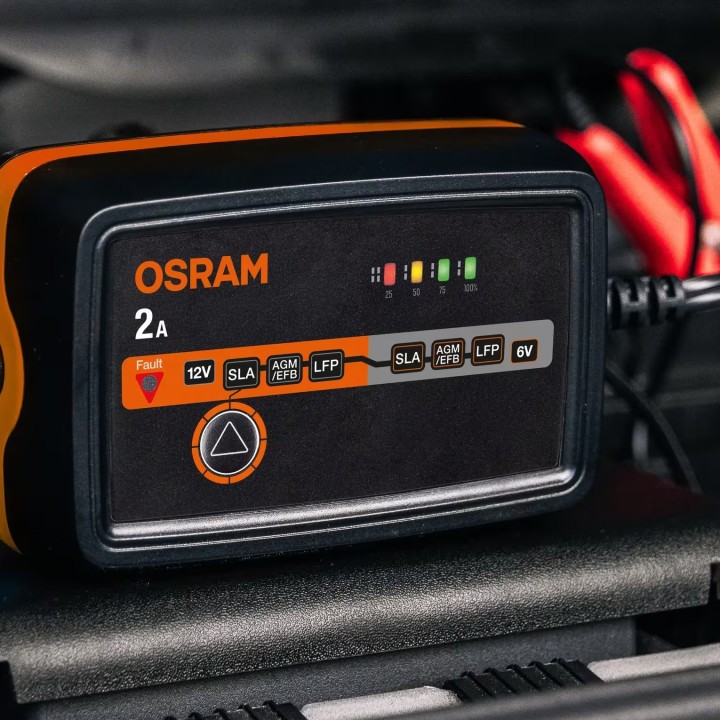 OSRAM BATTERYcharge 1002 – inteligentny prostownik 6/12 V, 2 A, IP65 - ujęcie 19