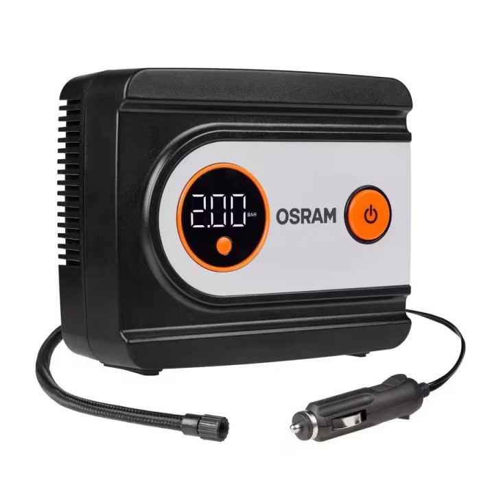 OSRAM TYREinflate 612 ESSENTIAL OTI612ESN – cyfrowy kompresor do opon 12 V, 6,9 bar - ujęcie 3