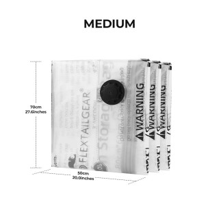 FLEXTAIL Vacuum Storage Bags M – worki próżniowe 50 × 70 cm, 4 szt.