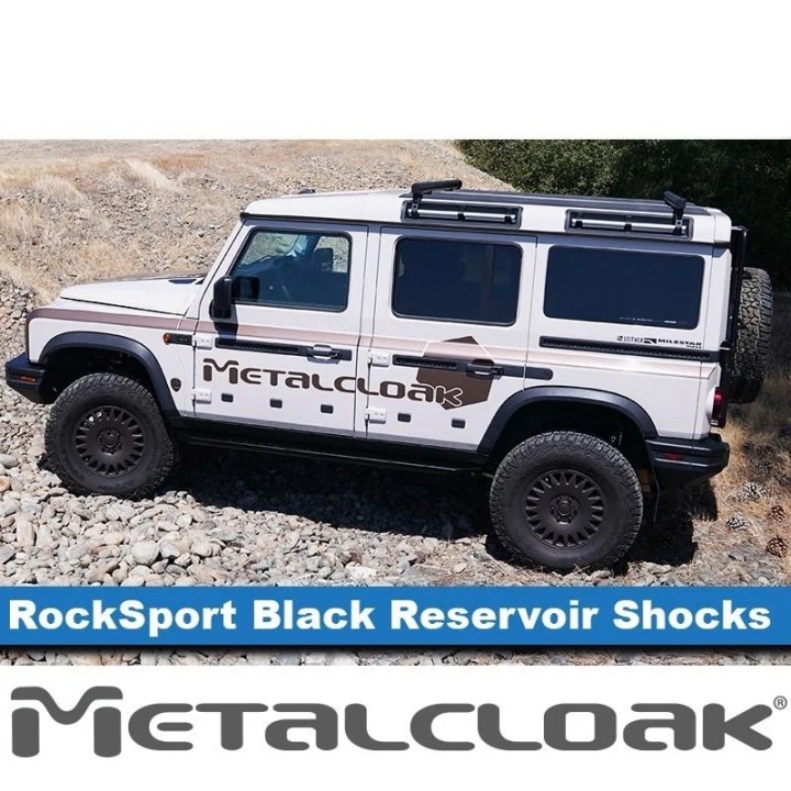 MetalCloak RockSport Black – tylne amortyzatory Grenadier