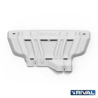 RIVAL 4x4 2333.1884.1.6 – aluminiowa osłona chłodnicy 6 mm do Ford Ranger 2022+, Everest 2022+ i Amarok 2023+