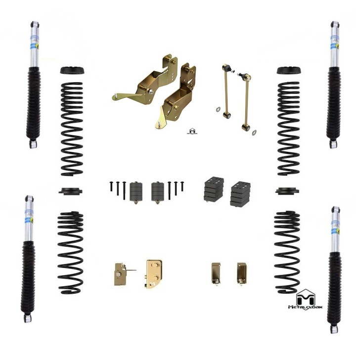 Zestaw Liftu 2,5 Jeep Wrangler JL Rubicon 4D Metalcloak Bilstein