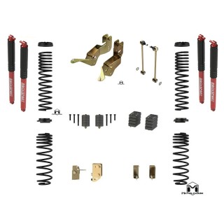 Zestaw Liftu 2,5 Jeep Wrangler JL Rubicon 4D Metalcloak Rocksport RED