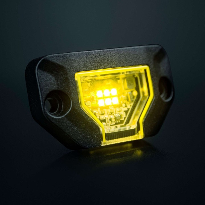 Strands Unity Rock Light Yellow, IP69K - Szekla4x4