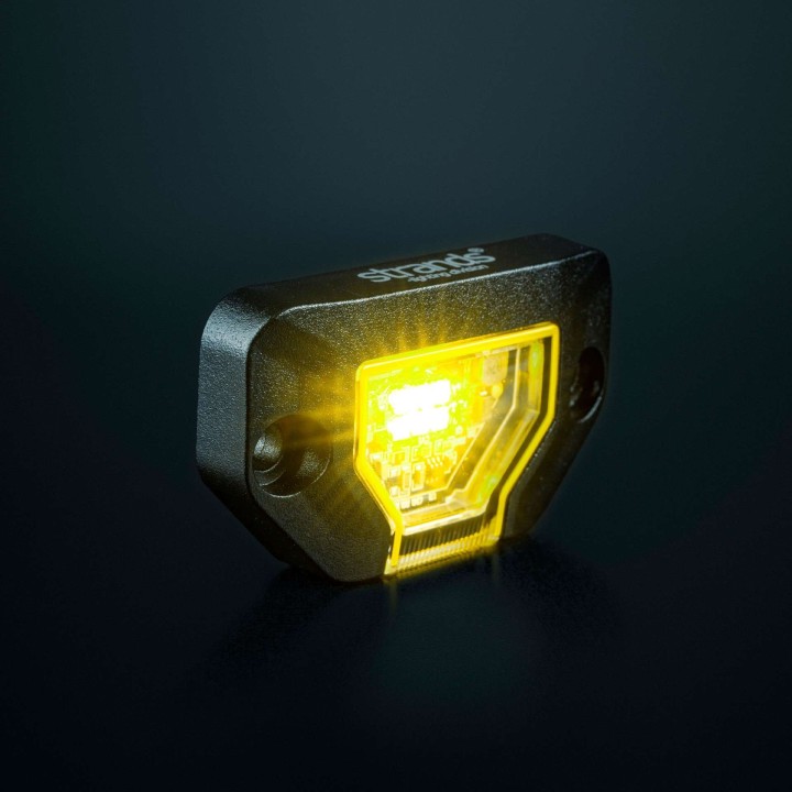 Strands Unity Rock Light Yellow, IP69K - Szekla4x4