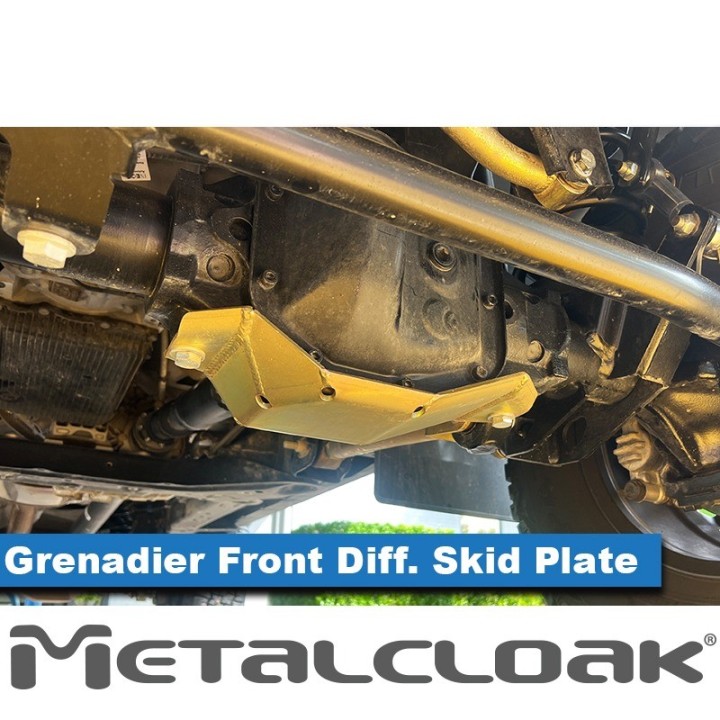 Osłona przedniego dyferencjału MetalCloak – Ineos Grenadier, stal 3/16″ - ujęcie 5