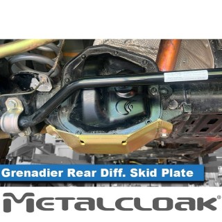 Osłona tylnego dyferencjału MetalCloak – Ineos Grenadier, stal 3/16″ - ujęcie 2