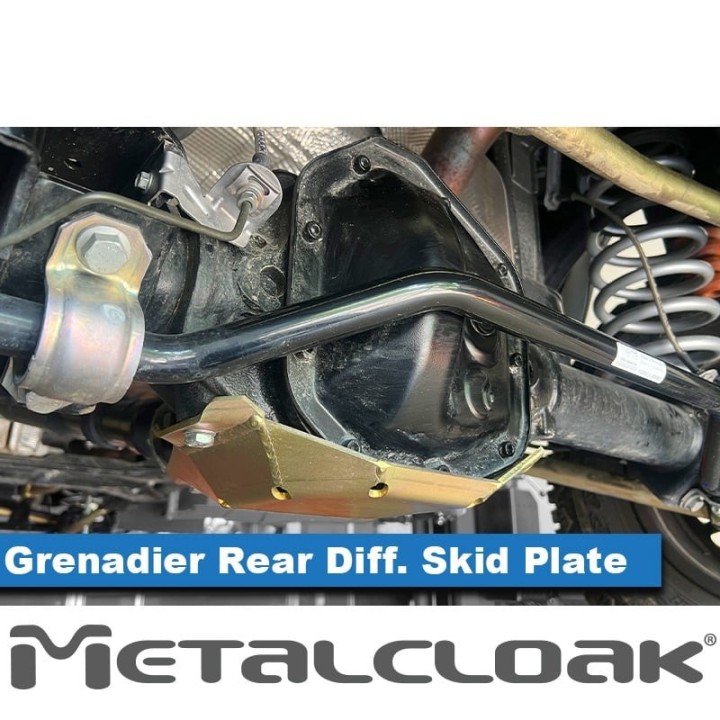 Osłona tylnego dyferencjału MetalCloak – Ineos Grenadier, stal 3/16″ - ujęcie 5
