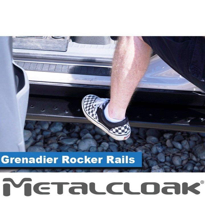MetalCloak progi ze stopniem – Ineos Grenadier, czarne, para - ujęcie 9