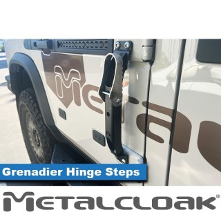 MetalCloak Rocklander – stopnie na zawiasach, Ineos Grenadier, para - ujęcie 2