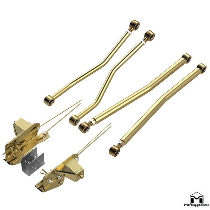 Długie wahacze tylne MetalCloak – Jeep Wrangler JK, 4-link