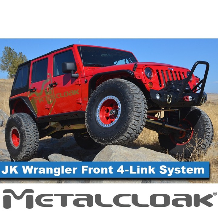Długie wahacze przednie MetalCloak – Jeep Wrangler JK