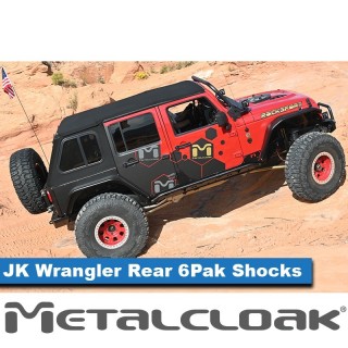 MetalCloak 6Pak BLACK – tylne amortyzatory 5,5″ lift, Wrangler JK - ujęcie 2