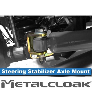MetalCloak wspornik amortyzatora skrętu strona mostu Jeep Wrangler JK