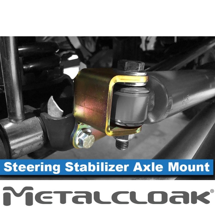 MetalCloak wspornik amortyzatora skrętu strona mostu Jeep Wrangler JK