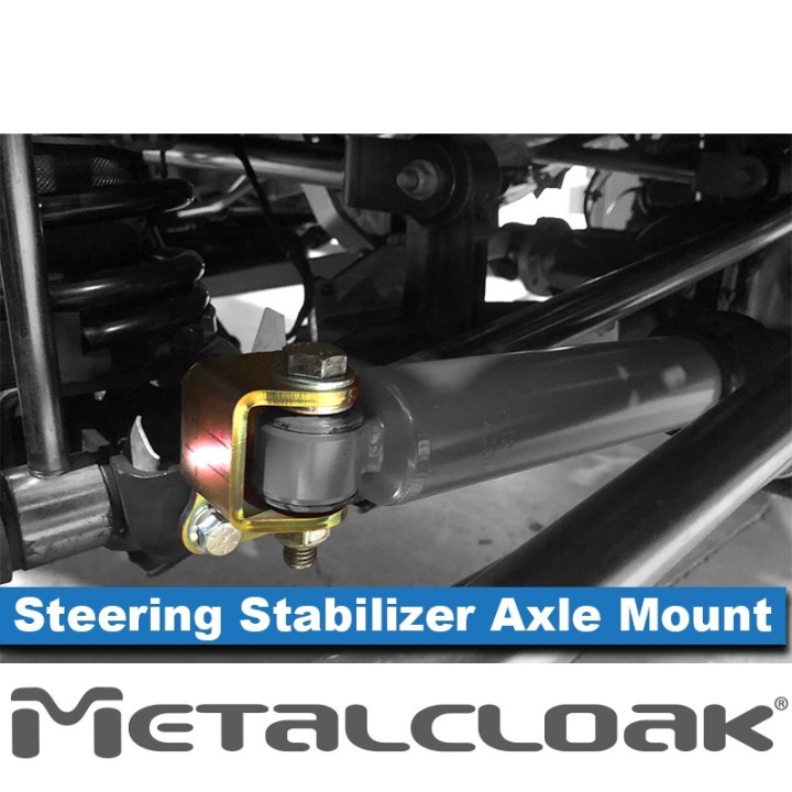 MetalCloak wspornik amortyzatora skrętu strona mostu Jeep Wrangler JK