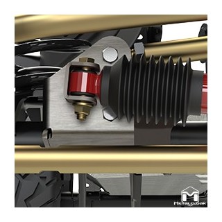 MetalCloak spawany wspornik drążka Panharda Jeep Wrangler JK