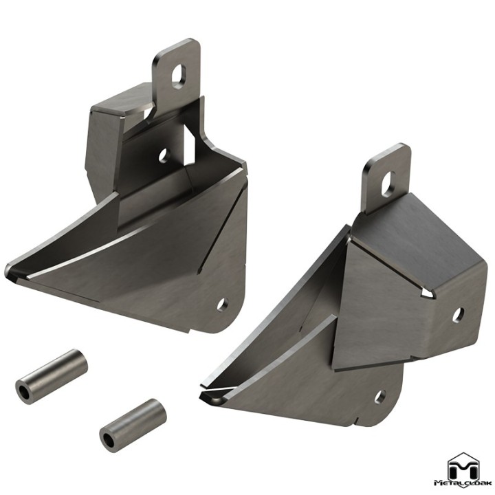 MetalCloak DB3 spawane wsporniki tylnych wahaczy Jeep Wrangler JK