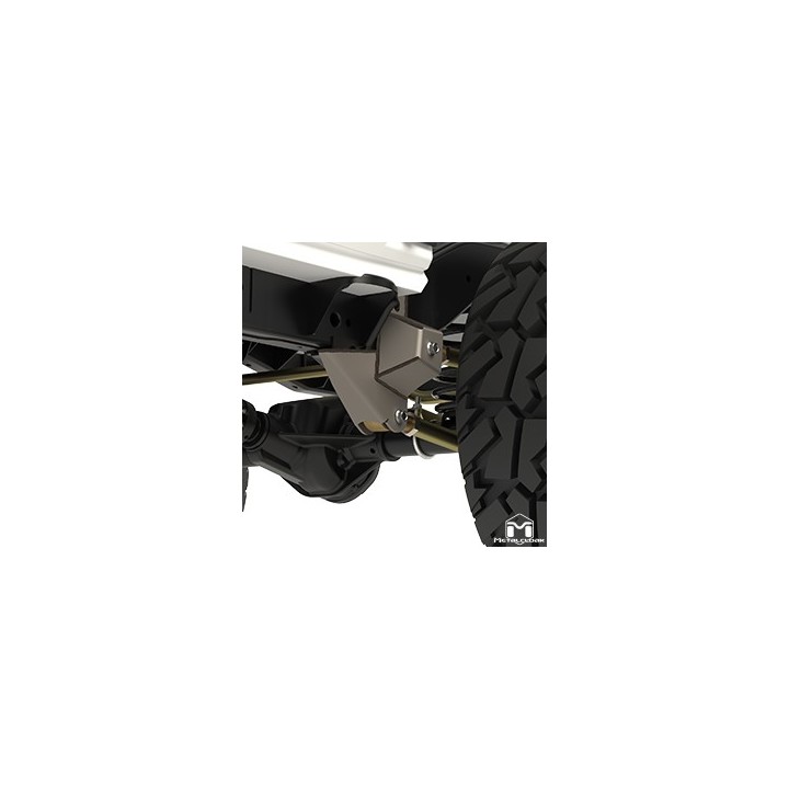 MetalCloak DB3 spawane wsporniki tylnych wahaczy Jeep Wrangler JK