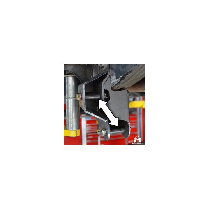 MetalCloak DB3 spawane wsporniki tylnych wahaczy Jeep Wrangler JK