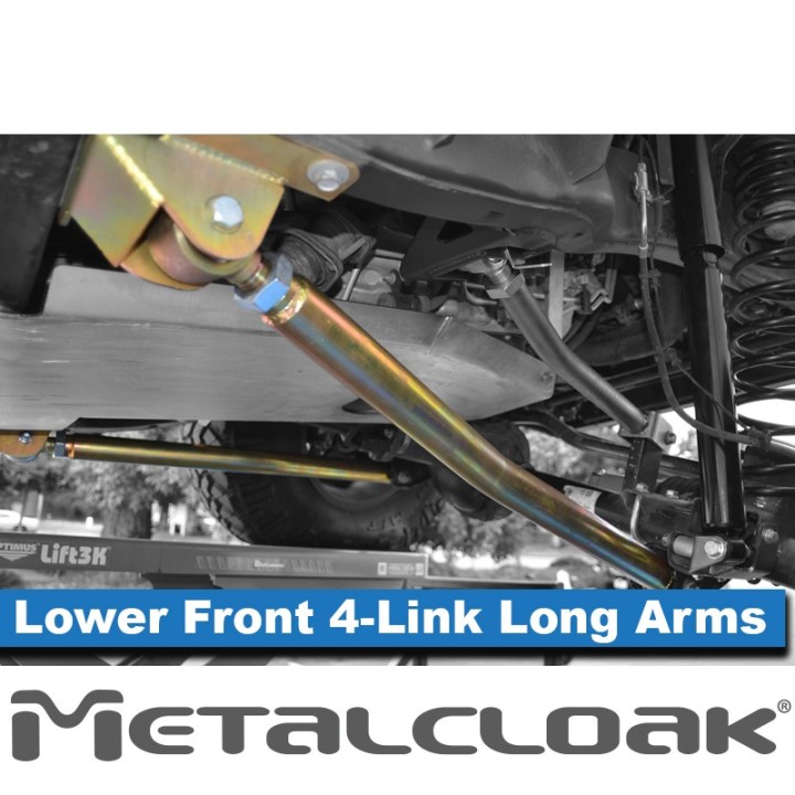 MetalCloak dolne przednie wahacze długie 4-Link Jeep Wrangler JK