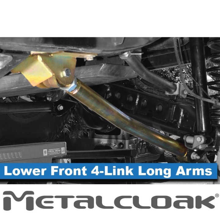 MetalCloak dolne przednie wahacze długie 4-Link Jeep Wrangler JK