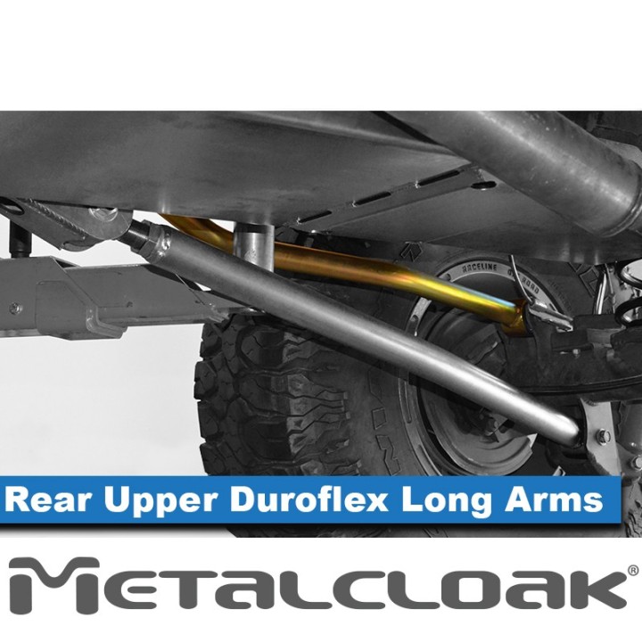 MetalCloak górne tylne wahacze długie Duroflex Jeep Wrangler JK i JL