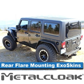 ExoSkin tylny z mocowaniem poszerzen Overline Jeep Wrangler JK 4D MetalCloak - ujęcie 2