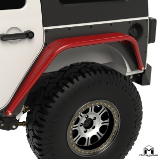 Poszerzenia tylne Overline szybkozlaczne standard 6 cali Jeep Wrangler JK MetalCloak