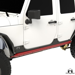 Baza progowa Overland Jeep Wrangler JK Unlimited 4-drzwiowy MetalCloak