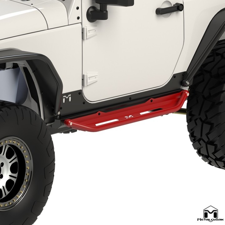 Stopnie skladane Flip Step Overland Jeep Wrangler JK JL 2-drzwiowy MetalCloak