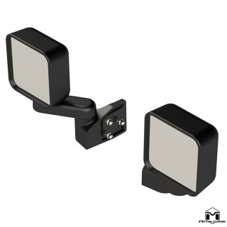 MetalCloak 4102 - lusterka do drzwi rurowych Open Frame | Szekla4x4