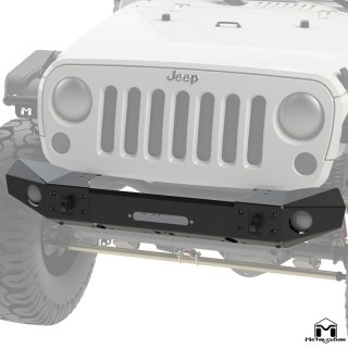 Zderzak przedni Frame-Built nr 1400 pod wyciagarke stal czarny proszek Jeep Wrangler JK MetalCloak