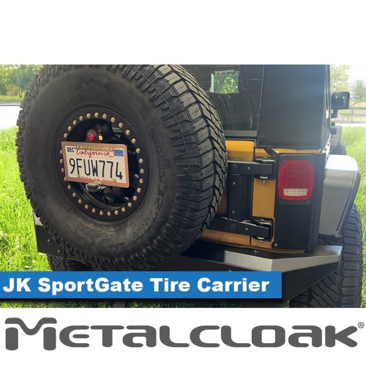 MetalCloak 3956 - SportGate nosnik kola zapasowego JK | Szekla4x4