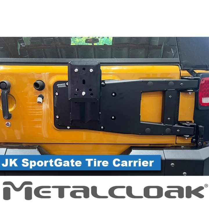 MetalCloak 3956 - SportGate nosnik kola zapasowego JK | Szekla4x4