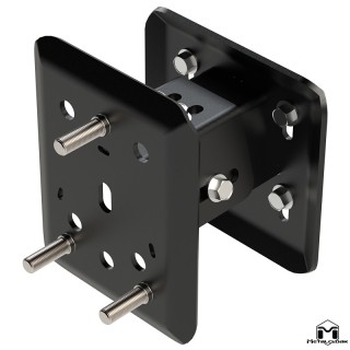 MetalCloak 3954 - mocowanie kola 3,75-5,25 cala backspacing JK | Szekla4x4
