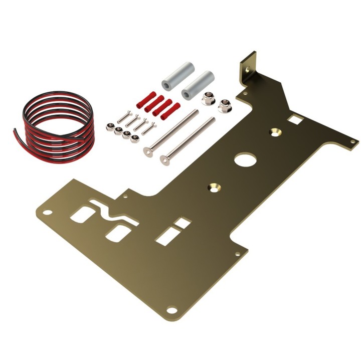 Wspornik sPod i relokacja pompy prozniowej Jeep Wrangler JK 2012-2018 MetalCloak