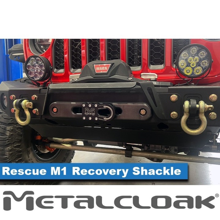 MetalCloak 8910 - Rescue M1 aluminiowa koncowka liny wyciagarki | Szekla4x4