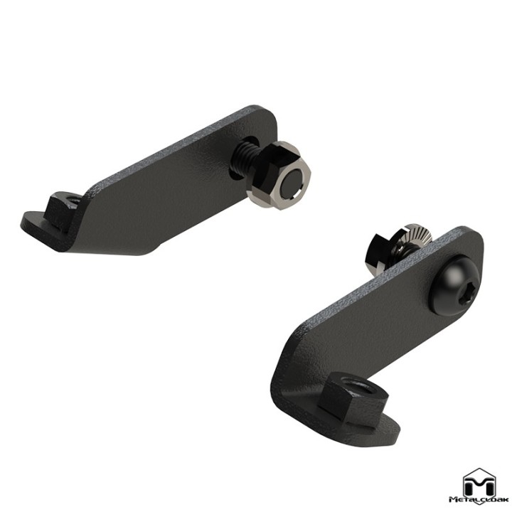 Wsporniki wzmacniajace Extreme do zderzaka przedniego stal 3/16 cala Jeep Wrangler JK MetalCloak