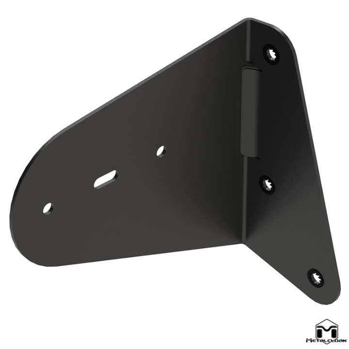 Mocowanie kanistra RotoPax do nosnika SportGate stal 1/8 cala Jeep Wrangler JK MetalCloak