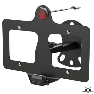 MetalCloak 3960 - wspornik tablicy z trzecim swiatlem stop JK | Szekla4x4