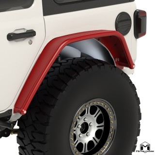 Nadkola rurowe tylne Overland, stal, JL Wrangler METALCLOAK