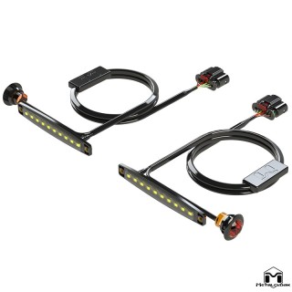 Zestaw lamp LED do nadkoli Overland, JL/JT METALCLOAK