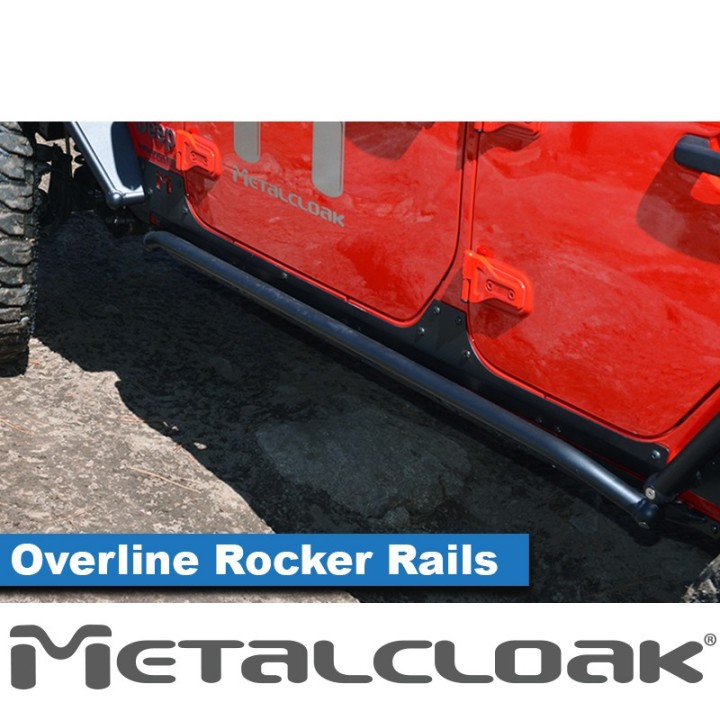 Progi rurowe Overline, para, JL 4D METALCLOAK - ujęcie 3