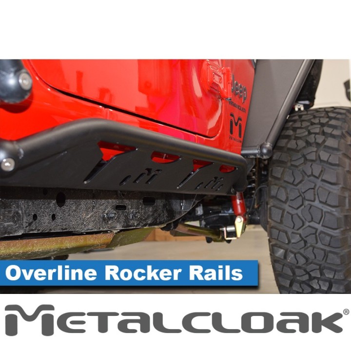 Progi rurowe Overline, para, JL 2D METALCLOAK - ujęcie 3
