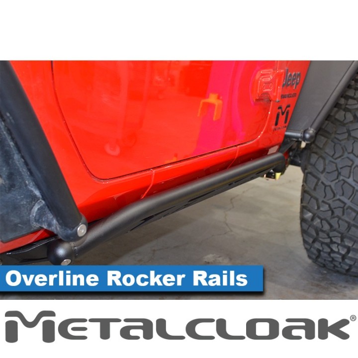 Progi rurowe Overline, para, JL 2D METALCLOAK - ujęcie 4