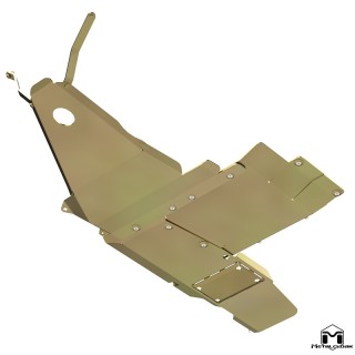 UnderCloak zintegrowany system oslon podwozia, JL 2D METALCLOAK