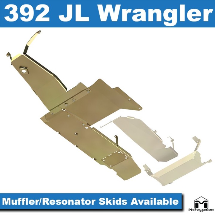 Oslona tlumika UnderCloak, JL Wrangler 392 METALCLOAK - ujęcie 2