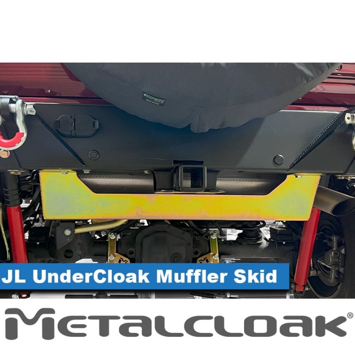 Oslona tlumika UnderCloak, JL Wrangler 3.6L / 2.0L / 4xe METALCLOAK - ujęcie 4